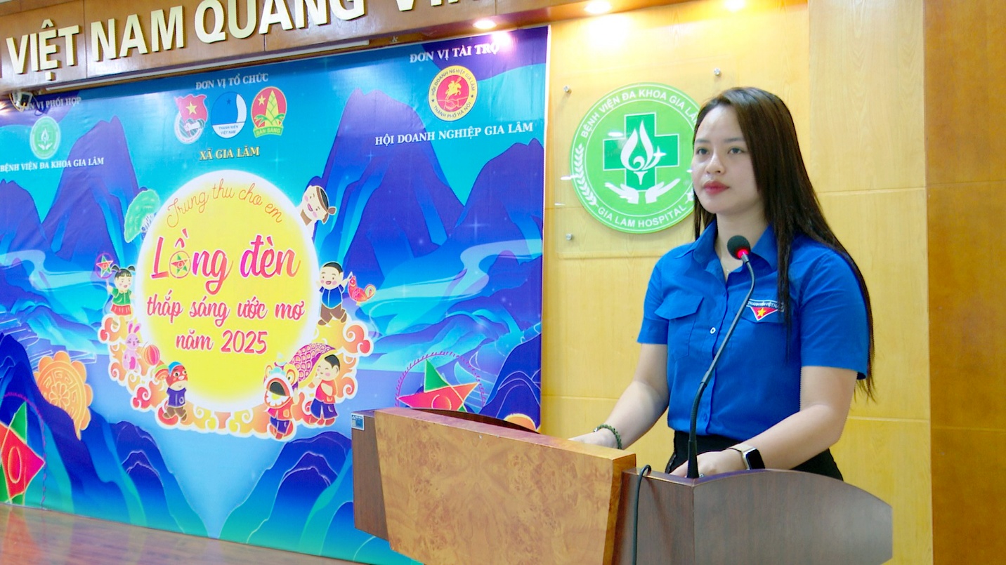 Chương trình “Trung thu cho em – Lồng đèn thắp sáng ước mơ” tại Bệnh viện Đa khoa Gia Lâm- Ảnh 2.