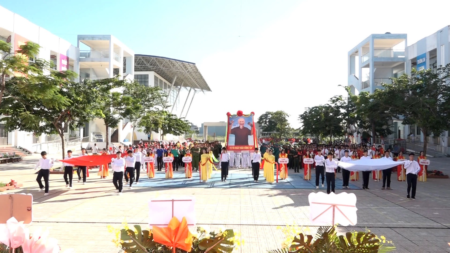 Xã Mỹ Đức Khai mạc Đại hội Thể dục Thể thao lần thứ I - Năm 2025- Ảnh 4.