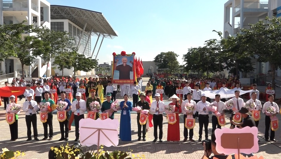 Xã Mỹ Đức Khai mạc Đại hội Thể dục Thể thao lần thứ I - Năm 2025- Ảnh 7.