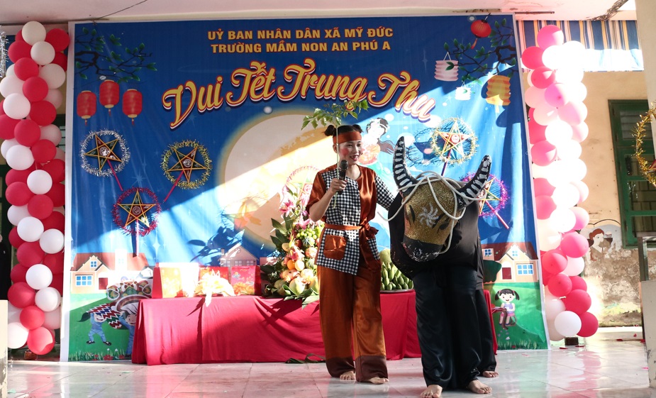 Sôi nổi chương trình “Vui Tết Trung thu” năm 2025 tại  Trường Mầm non An Phú A ( xã Mỹ Đức)  - Ảnh 6.