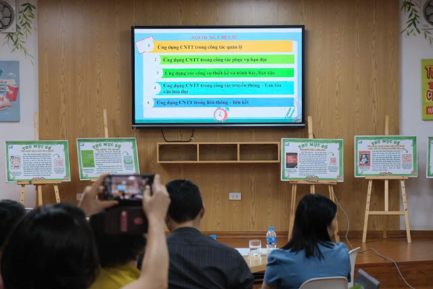 Tây Hồ: Tổ chức chuyên đề “Ứng dụng công nghệ chuyển đổi số trong công tác thư viện trường học”- Ảnh 8.