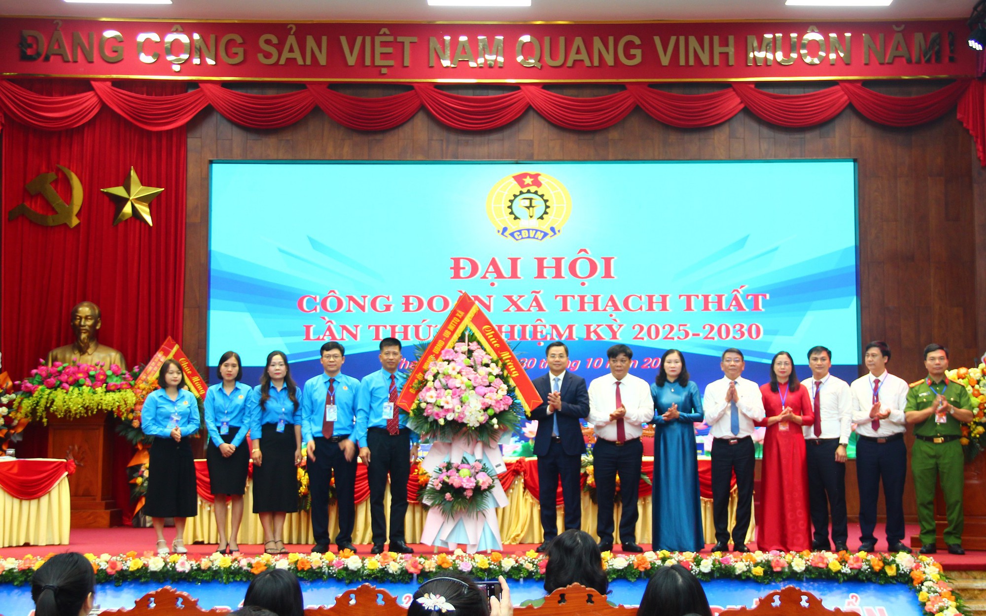 Video: Đại hội Công đoàn xã Thạch Thất lần thứ I nhiệm kỳ 2025 - 2030