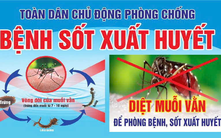 PHÒNG, CHỐNG SỐT XUẤT HUYẾT