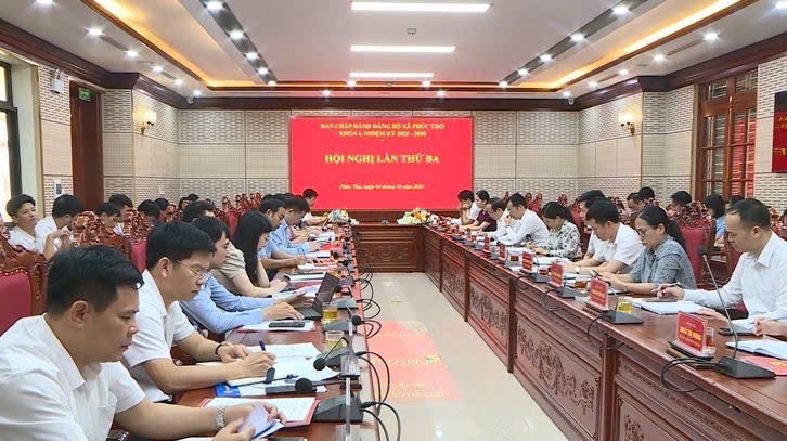 Hội nghị Ban Chấp hành Đảng bộ xã Phúc Thọ lần thứ Ba, nhiệm kỳ 2025–2030- Ảnh 8.