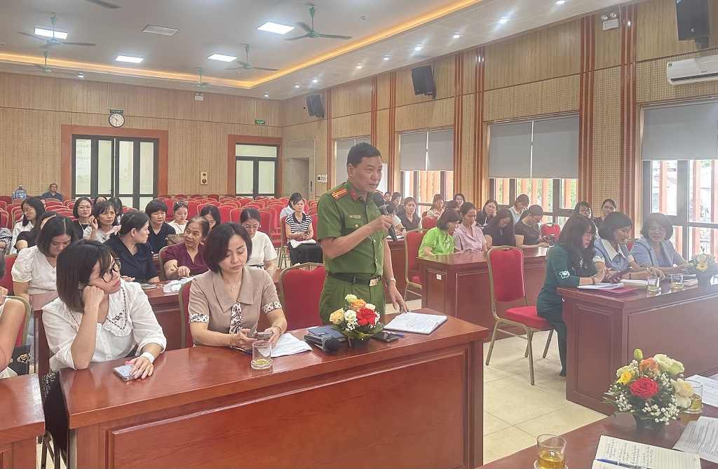 UBND phường Phương Liệt tổ chức hội nghị giao ban với các cơ sở giáo dục trên địa bàn phường- Ảnh 5.
