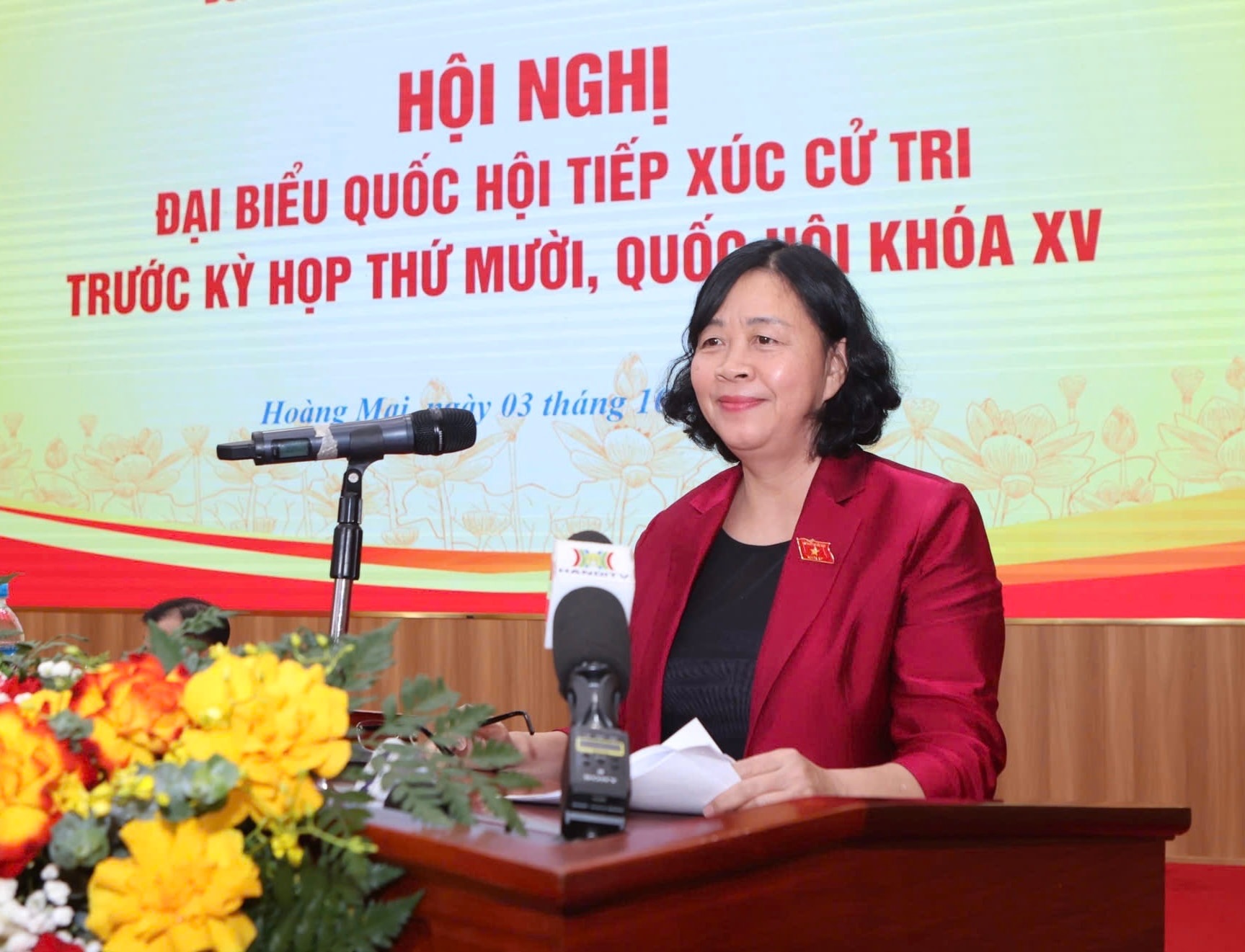 Đồng chí Bí thư Thành ủy Hà Nội tiếp xúc cử tri 11 phường, xã thuộc Đơn vị bầu cử số 4- Ảnh 5.