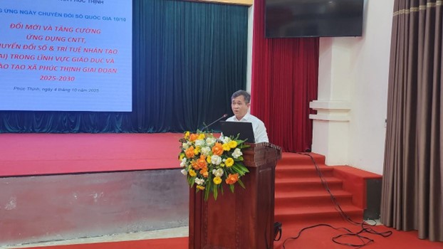 Xã Phúc Thịnh tiên phong ứng dụng AI vào giáo dục, hướng tới chuyển đổi số toàn diện- Ảnh 2.