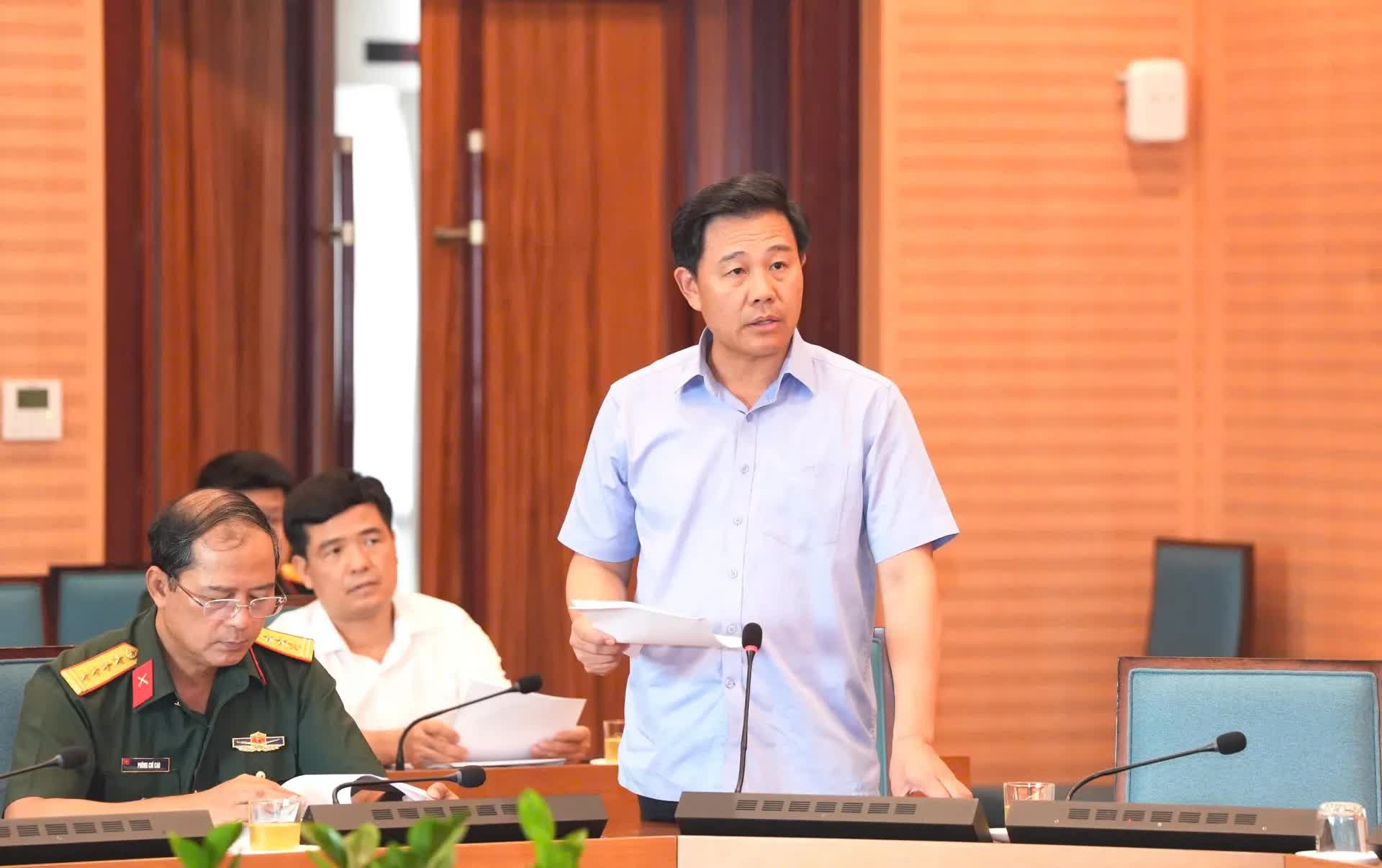 Chủ tịch UBND Thành phố Hà Nội Trần Sỹ Thanh: Hoàn thiện kịch bản, sẵn sàng ứng phó bão số 11- Ảnh 2.