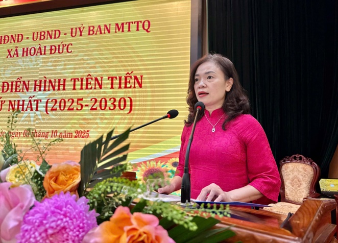 Xã Hoài Đức tổ chức Hội nghị điển hình tiên tiến lần thứ nhất (2025 – 2030)- Ảnh 5.