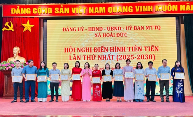 Xã Hoài Đức tổ chức Hội nghị điển hình tiên tiến lần thứ nhất (2025 – 2030)- Ảnh 11.