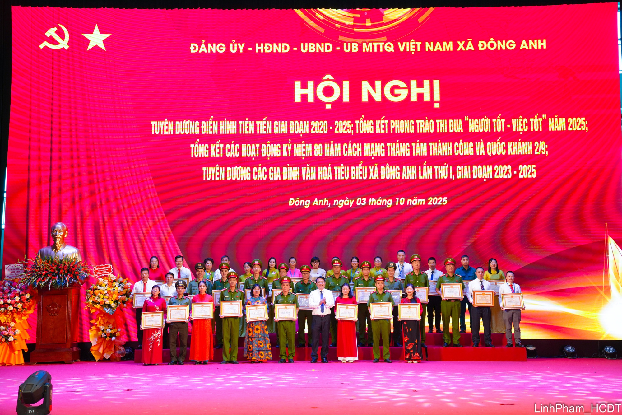 Xã Đông Anh tuyên dương nhiều điển hình tiên tiến giai đoạn 2020 - 2025- Ảnh 8.