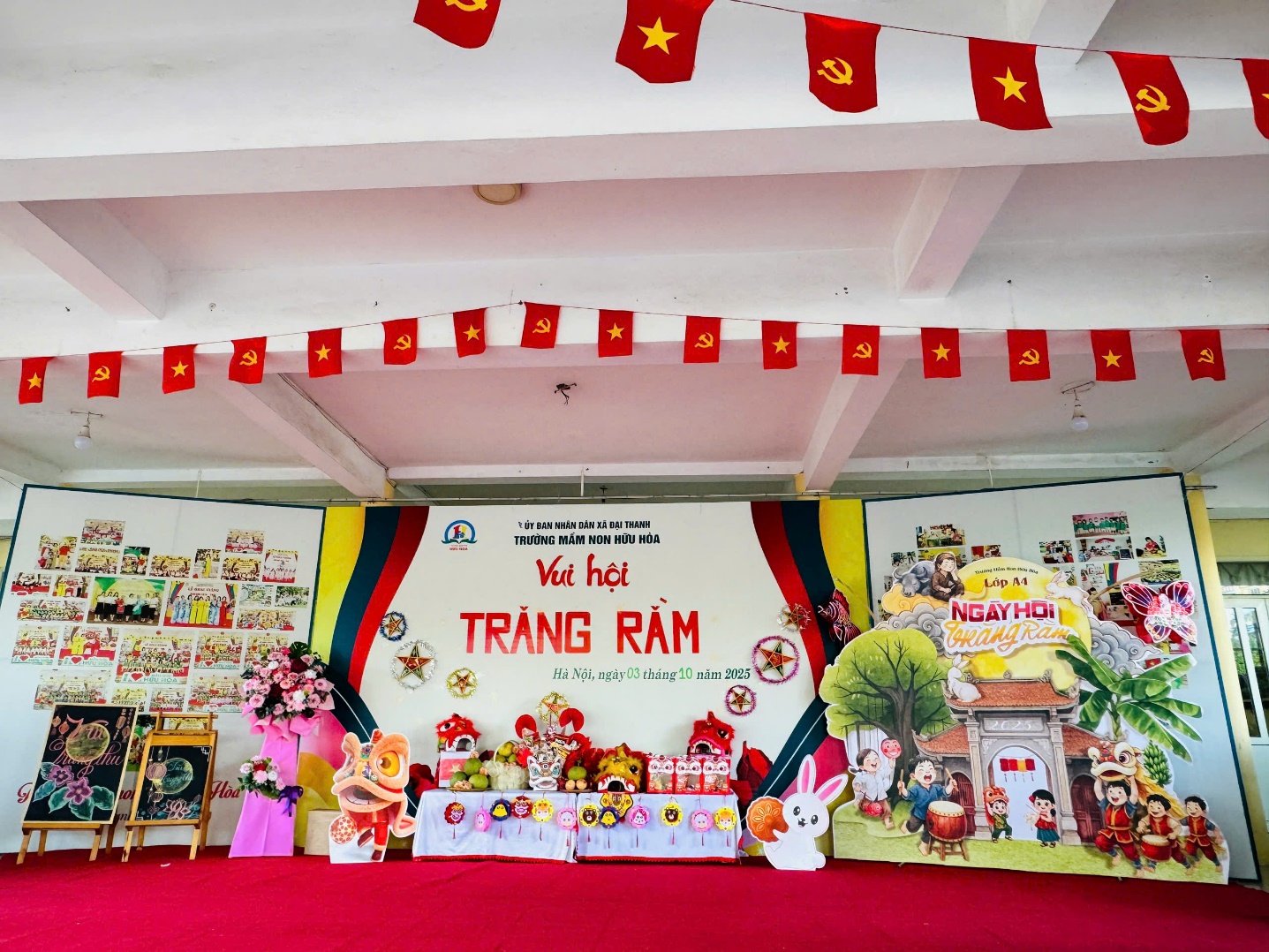 TRUNG THU YÊU THƯƠNG TẠI NGÔI NHÀ MẦM NON HỮU HOÀ THÂN YÊU- Ảnh 15.