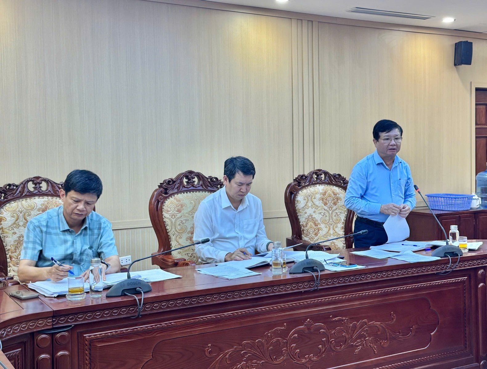 Đảng uỷ xã Hoài Đức tổ chức hội nghị lần thứ 3 Ban Chấp hành Đảng bộ xã Hoài Đức khoá I, nhiệm kỳ 2025-2030- Ảnh 1.