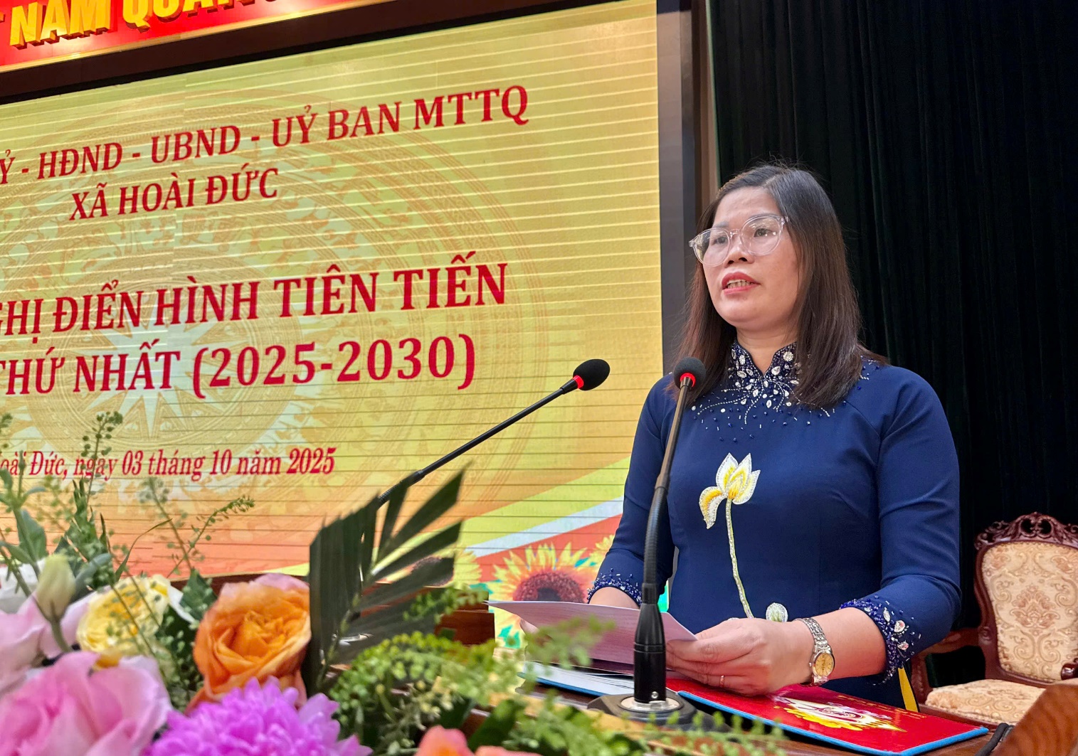 Xã Hoài Đức tổ chức Hội nghị điển hình tiên tiến lần thứ nhất (2025 – 2030)- Ảnh 3.