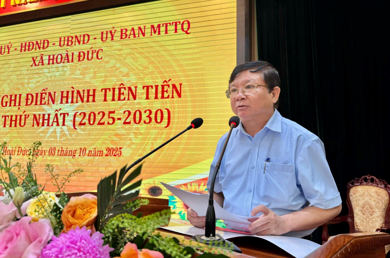 Xã Hoài Đức tổ chức Hội nghị điển hình tiên tiến lần thứ nhất (2025 – 2030)- Ảnh 6.