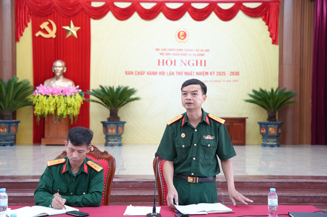  Hội Cựu chiến binh xã Hạ Bằng tổ chức Hội nghị Ban Chấp hành lần thứ Nhất, nhiệm kỳ 2025 – 2030- Ảnh 1.