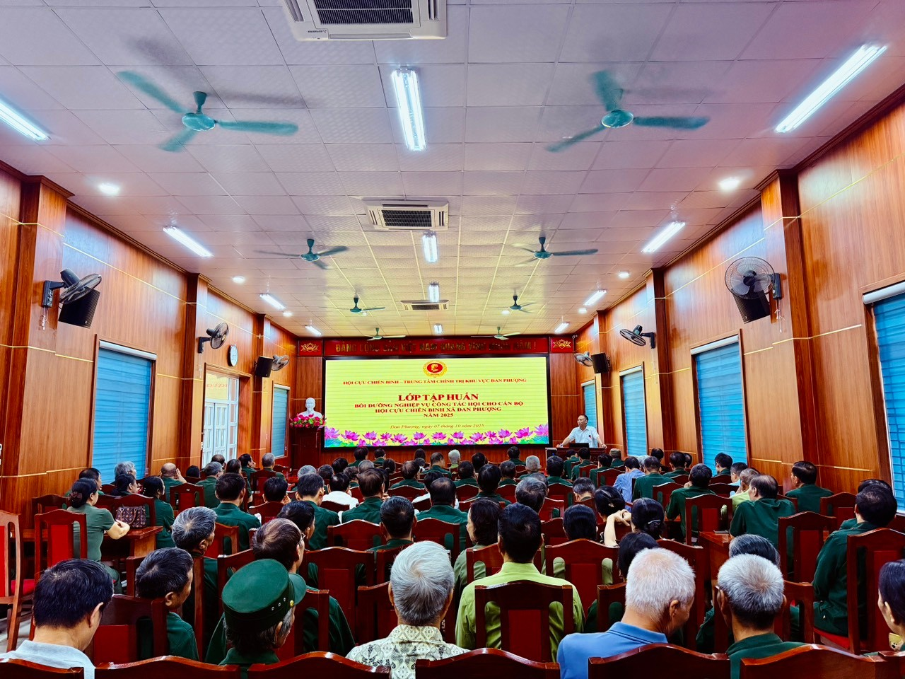 Hội Cựu chiến binh xã Đan Phượng tổ chức lớp tập huấn nghiệp vụ công tác hội năm 2025- Ảnh 2.