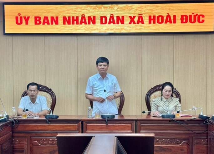 UBND xã Hoài Đức công bố và trao Quyết định công nhận người trúng cử chức danh Trưởng thôn, Tổ trưởng tổ dân phố nhiệm kỳ 2025 – 2028- Ảnh 4.