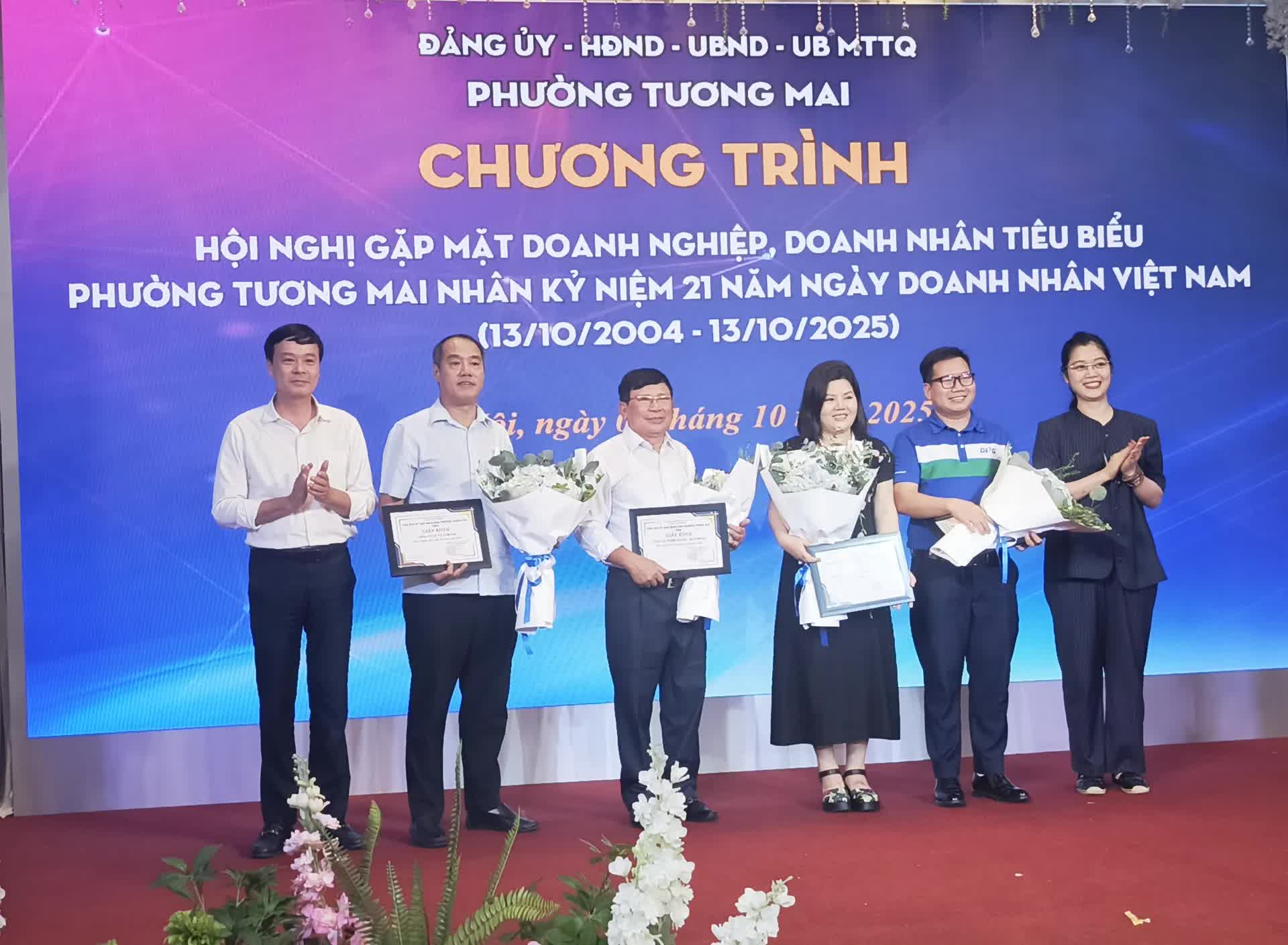 Phường Tương Mai tôn vinh tinh thần khởi nghiệp và phát triển vì cộng đồng của doanh nghiệp- Ảnh 2.