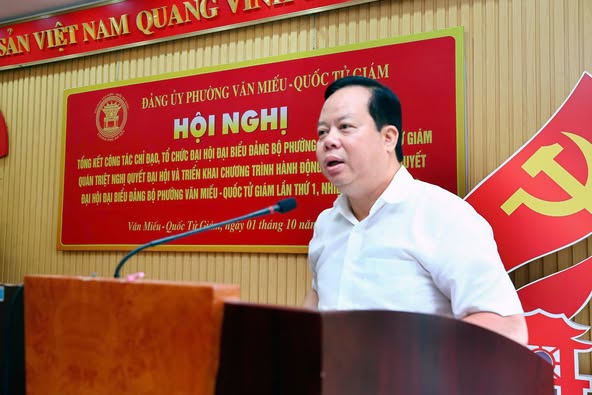 ĐOÀN TNCS HỒ CHÍ MINH PHƯỜNG VĂN MIẾU – QUỐC TỬ GIÁM ĐƯỢC KHEN THƯỞNG TRONG CÔNG TÁC PHỤC VỤ ĐẠI HỘI ĐẠI BIỂU ĐẢNG BỘ PHƯỜNG LẦN THỨ I, NHIỆM KỲ 2025-2030- Ảnh 3.