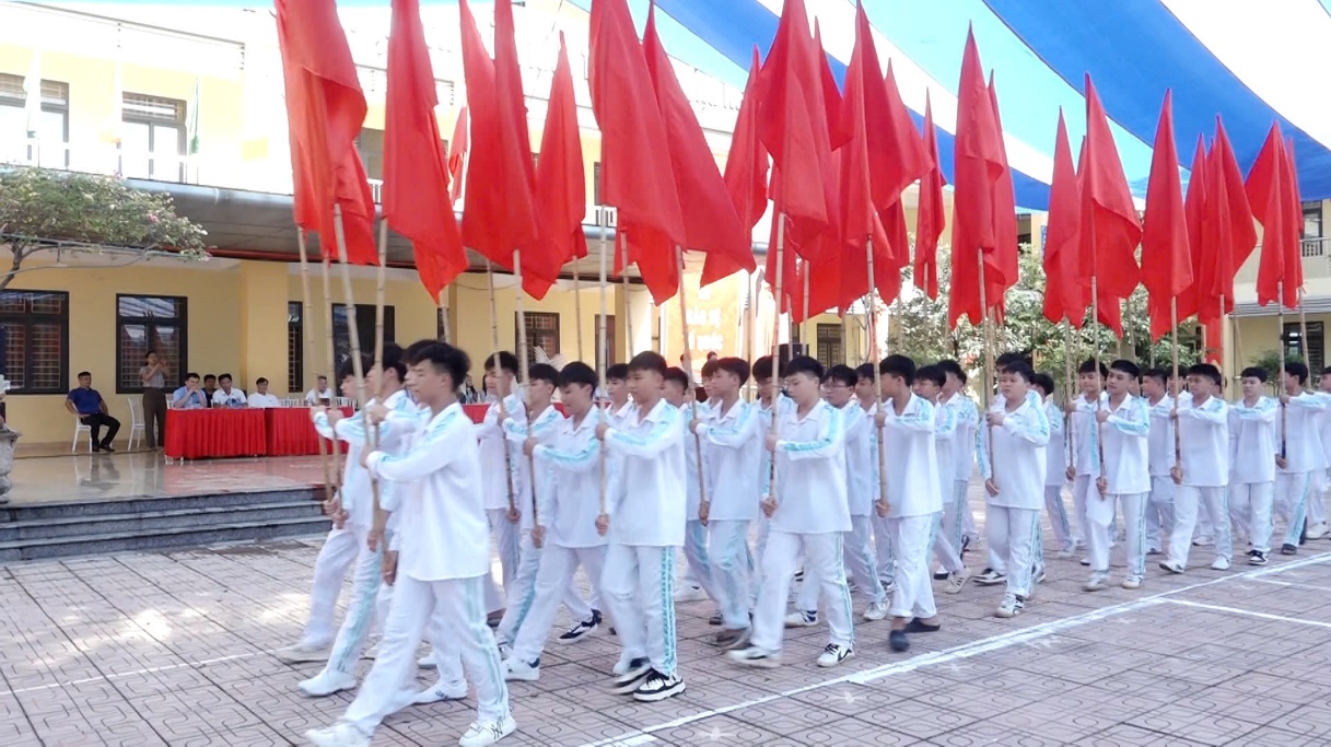 Hồng Sơn tổng duyệt Lễ khai mạc Đại hội TDTT xã Hồng Sơn lần thứ I, năm 2025- Ảnh 3.