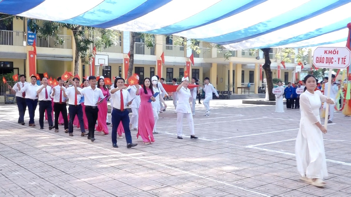 Hồng Sơn tổng duyệt Lễ khai mạc Đại hội TDTT xã Hồng Sơn lần thứ I, năm 2025- Ảnh 4.