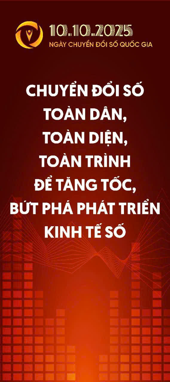 BAN HÀNH BỘ NHẬN DIỆN HƯỞNG ỨNG NGÀY CHUYỂN ĐỔI SỐ QUỐC GIA 10.10.2025- Ảnh 6.