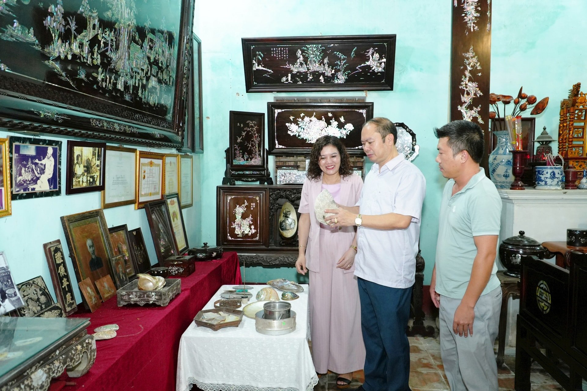 Khảm trai Chuyên Mỹ giữ hồn nghề, vươn mình hội nhập- Ảnh 6.