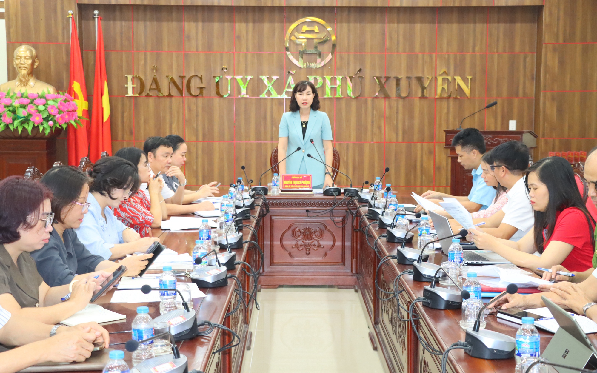 Hội nghị triển khai Kế hoạch tổ chức Đại hội Thể dục thể thao xã Phú Xuyên lần thứ nhất, năm 2025