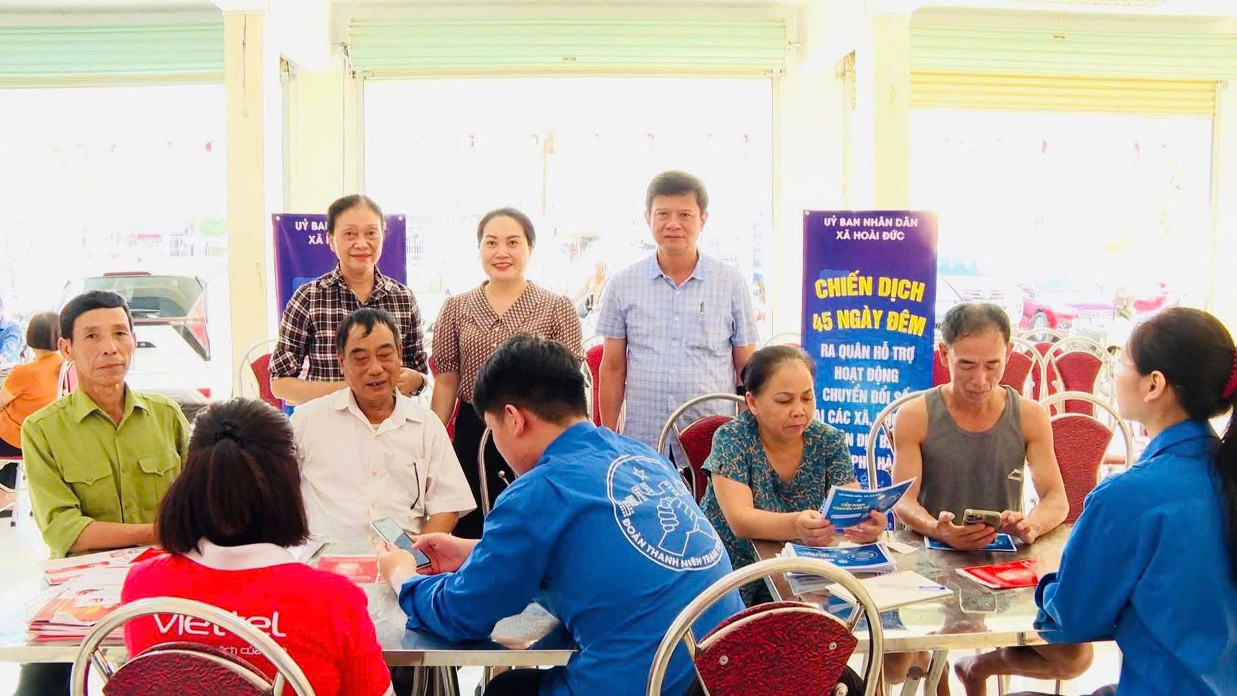 Lan tỏa phong trào Bình dân học vụ số trên địa bàn xã Hoài Đức- Ảnh 3.