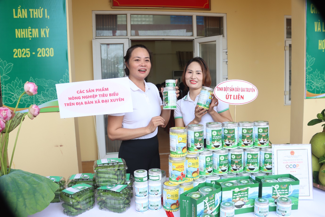 Tinh bột sắn dây gia truyền Út Liên và hành trình xây dựng thương hiệu Ocop 3 sao- Ảnh 1.