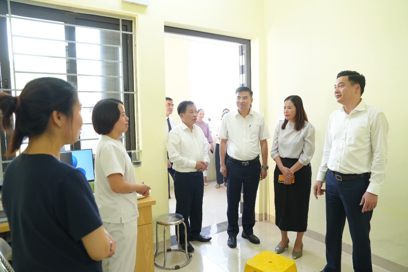 Gia Lâm khánh thành công trình Trạm Y tế kết hợp phòng khám đa khoa khu vực Cổ Bi- Ảnh 4.