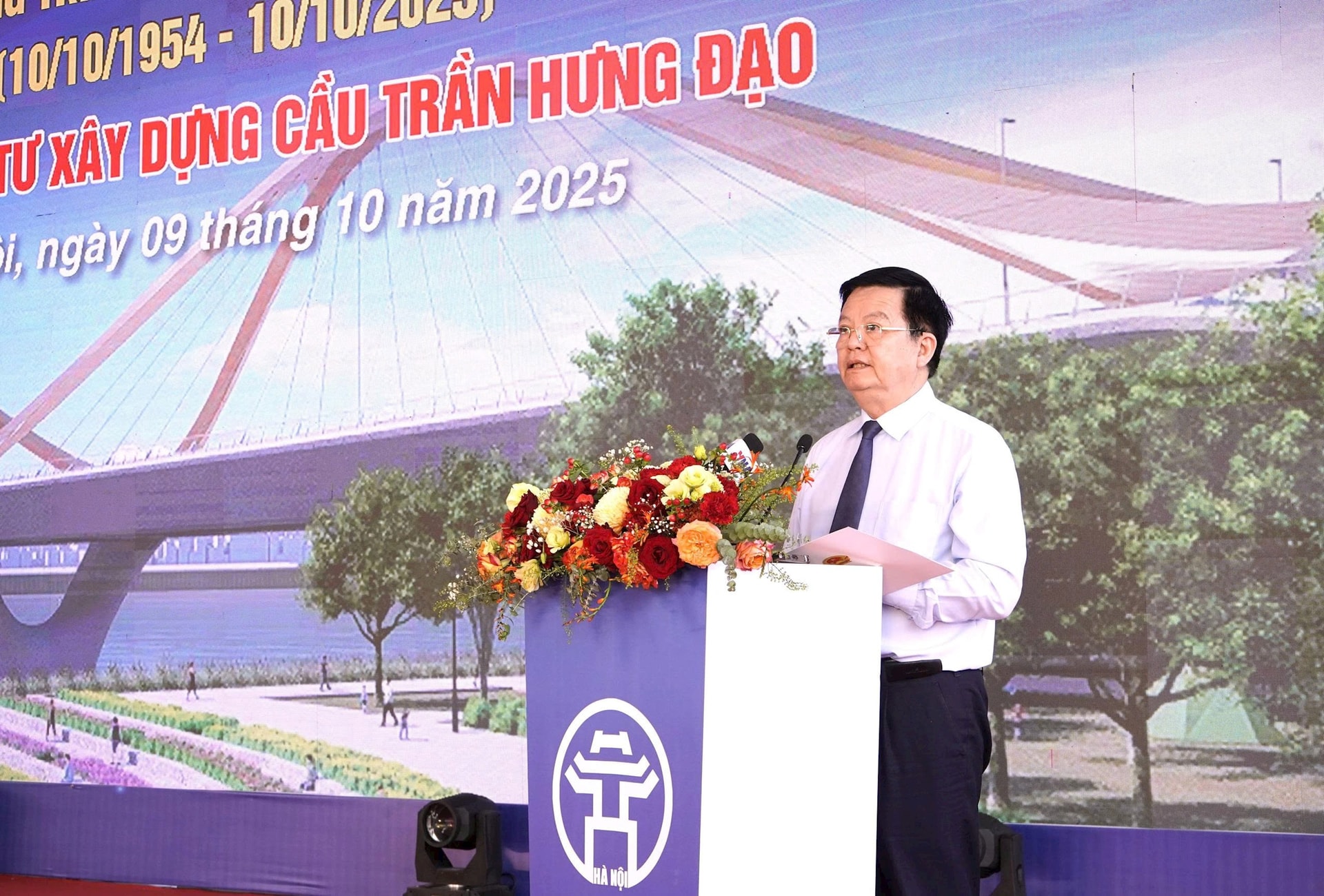 Khởi công xây dựng cầu Trần Hưng Đạo chạy qua địa bàn phường Bồ Đề- Ảnh 4.