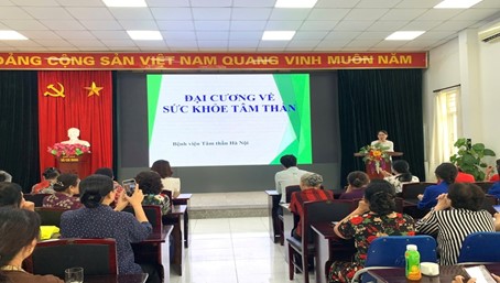 TRẠM Y TẾ PHƯỜNG CẦU GIẤY TỔ CHỨC HỘI NGHỊ KỶ NIỆM NGÀY SỨC KHỎE TÂM THẦN THẾ GIỚI 10/10/2025- Ảnh 2.
