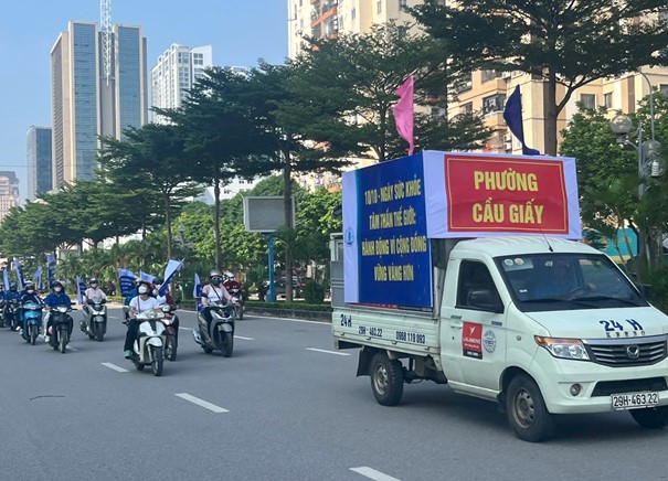 TRẠM Y TẾ PHƯỜNG CẦU GIẤY TỔ CHỨC HỘI NGHỊ KỶ NIỆM NGÀY SỨC KHỎE TÂM THẦN THẾ GIỚI 10/10/2025- Ảnh 4.
