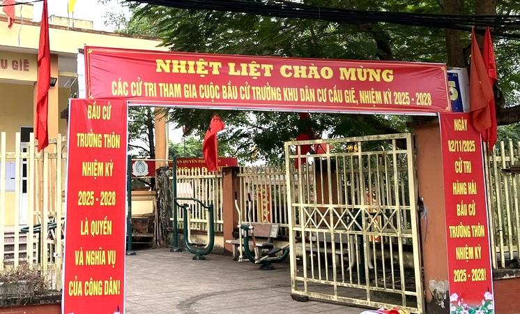 ĐẠI XUYÊN SẴN SÀNG CHO CÔNG TÁC BẦU CỬ TRƯỞNG THÔN, TRƯỞNG KHU DÂN CƯ, NHIỆM KỲ 2025 -2028- Ảnh 1.