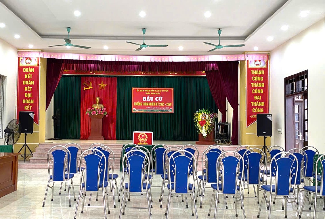 ĐẠI XUYÊN SẴN SÀNG CHO CÔNG TÁC BẦU CỬ TRƯỞNG THÔN, TRƯỞNG KHU DÂN CƯ, NHIỆM KỲ 2025 -2028- Ảnh 3.