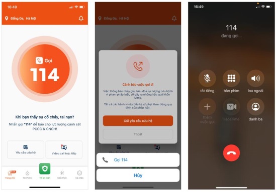 Cài đặt và hướng dẫn sử dụng ứng dụng Báo cháy 114- Ảnh 4.