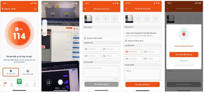 Cài đặt và hướng dẫn sử dụng ứng dụng Báo cháy 114- Ảnh 6.