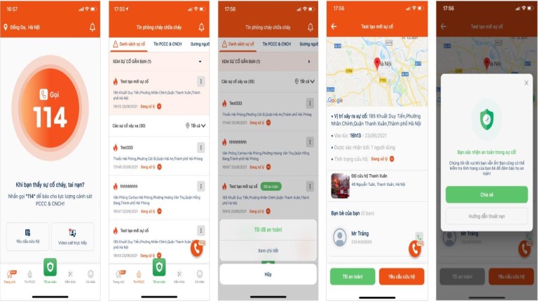 Cài đặt và hướng dẫn sử dụng ứng dụng Báo cháy 114- Ảnh 7.
