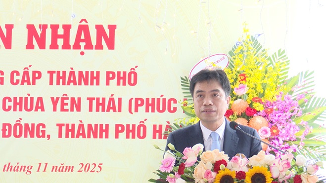 Chùa Yên Thái (Phúc Lâm tự) được công nhận Di tích lịch sử - nghệ thuật cấp Thành phố- Ảnh 6.