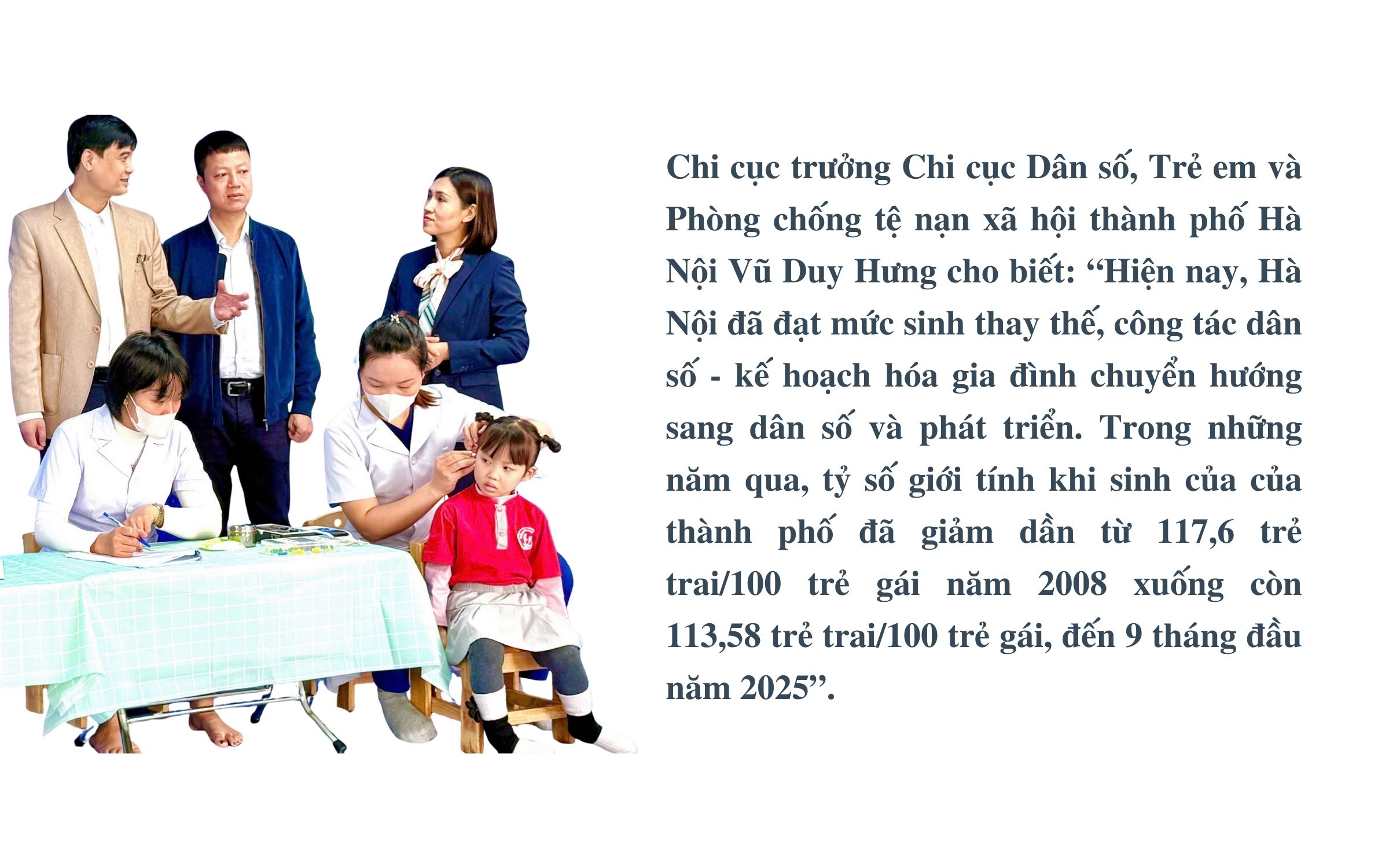 Hà Nội kiểm soát mất cân bằng giới tính khi sinh vì tương lai bền vững- Ảnh 7.