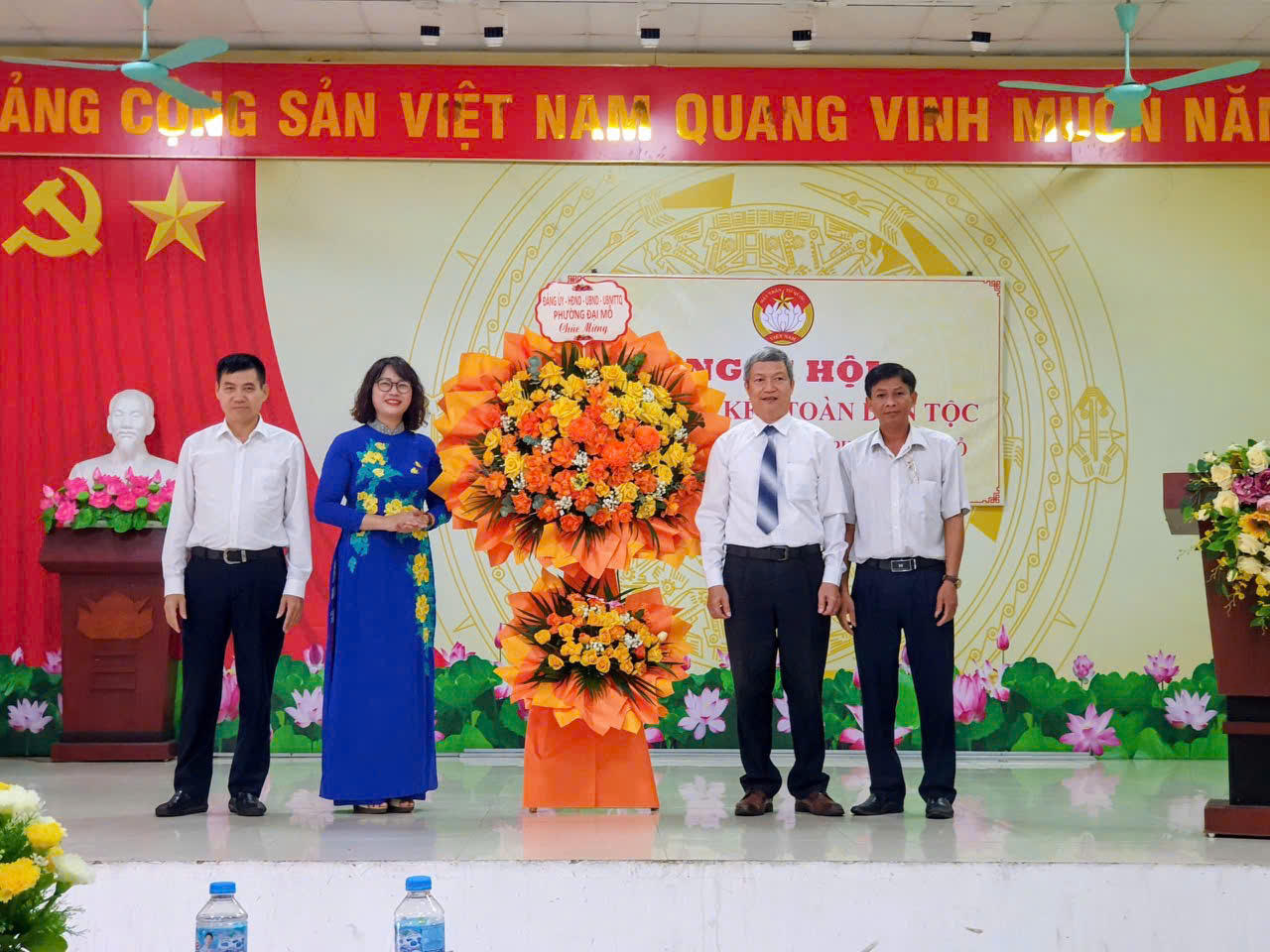 Các tổ dân phố phường Đại Mỗ tổ chức thành công Ngày hội Đại đoàn kết toàn dân tộc ở khu dân cư năm 2025- Ảnh 2.