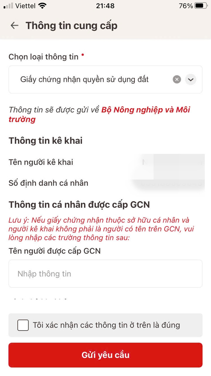 HƯỚNG DẪN: Người dân bắt đầu được nộp sổ đỏ qua VNeID, cách làm thế nào?- Ảnh 4.