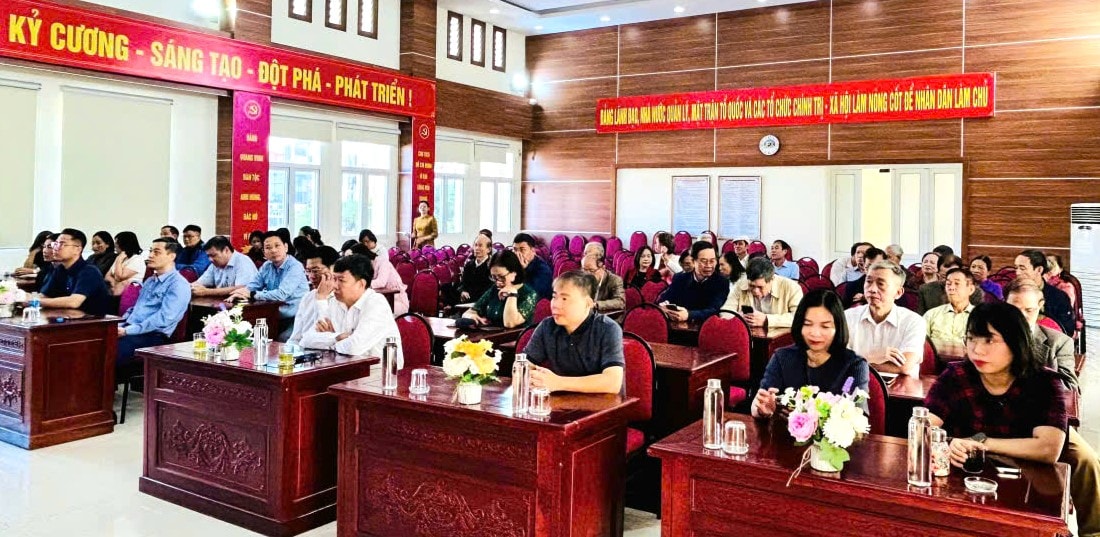 Hơn 44.800 cán bộ, đảng viên Thủ đô học tập, nghiên cứu, triển khai thực hiện Nghị quyết Đại hội Đảng bộ thành phố lần thứ XVIII- Ảnh 8.