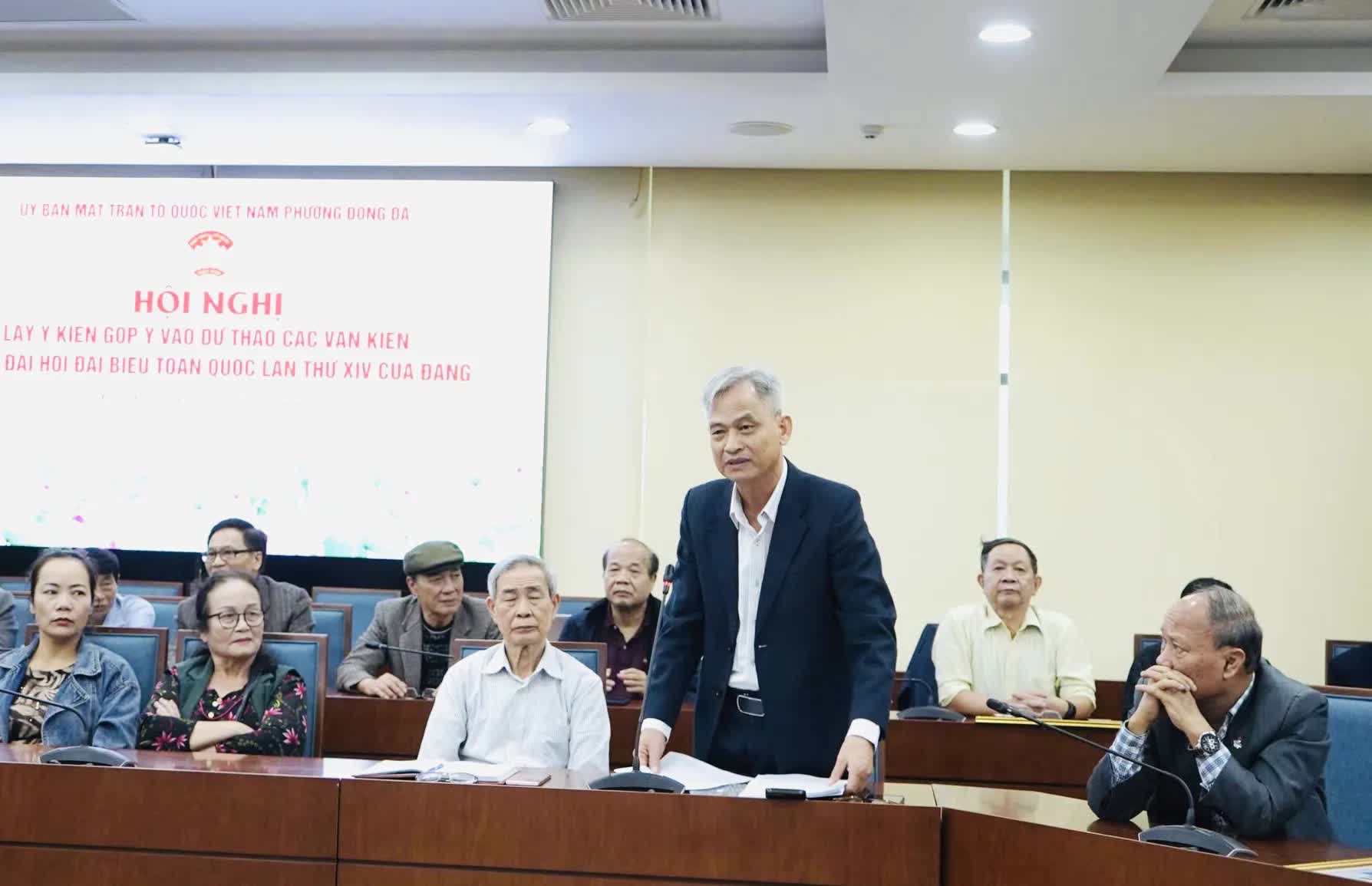 Phường Đống Đa phát huy dân chủ, góp ý sâu sắc vào dự thảo Văn kiện Đại hội XIV của Đảng- Ảnh 3.