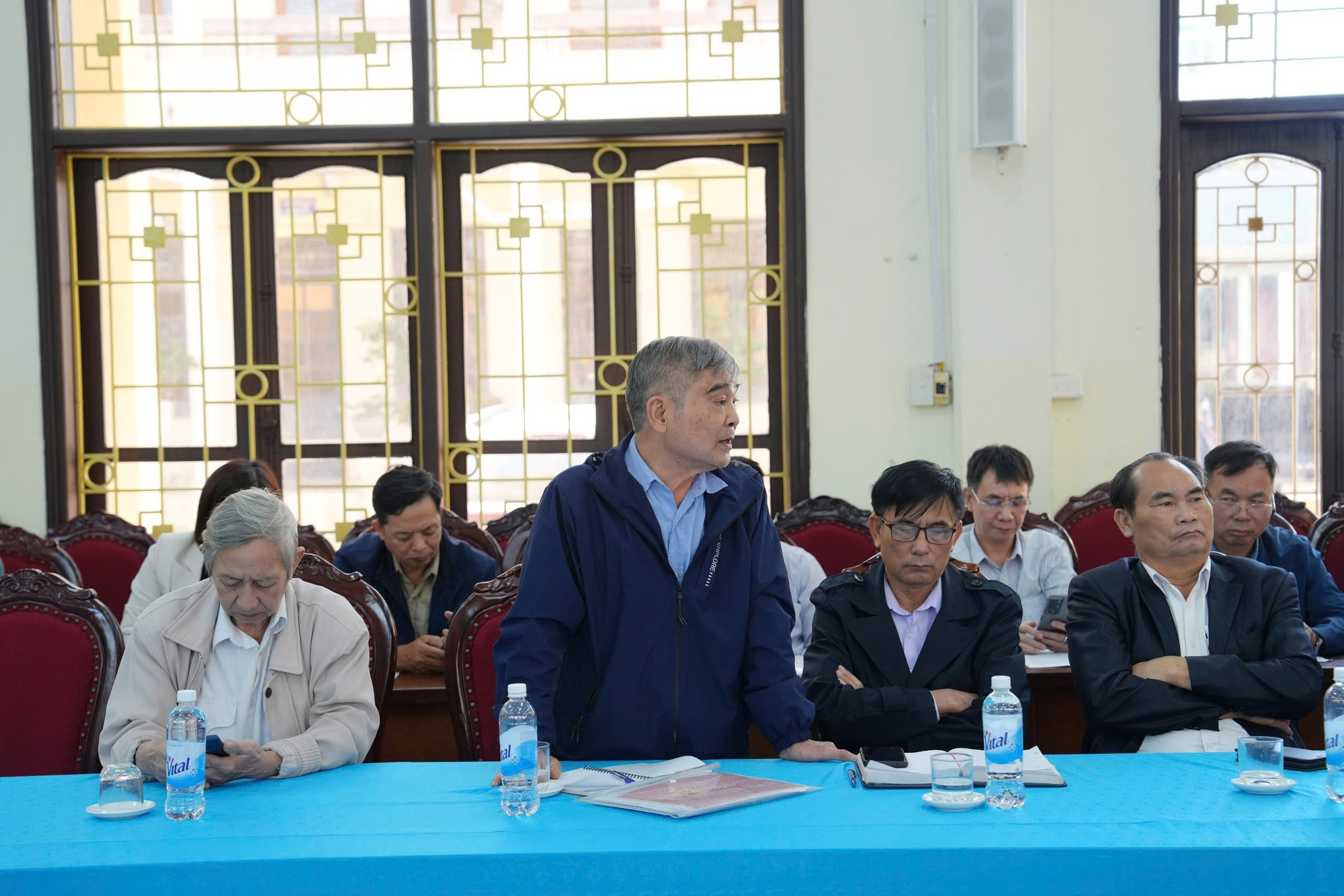 Cấp ủy, Chính quyền xã Đan Phượng đối thoại với Nhân dân.- Ảnh 3.