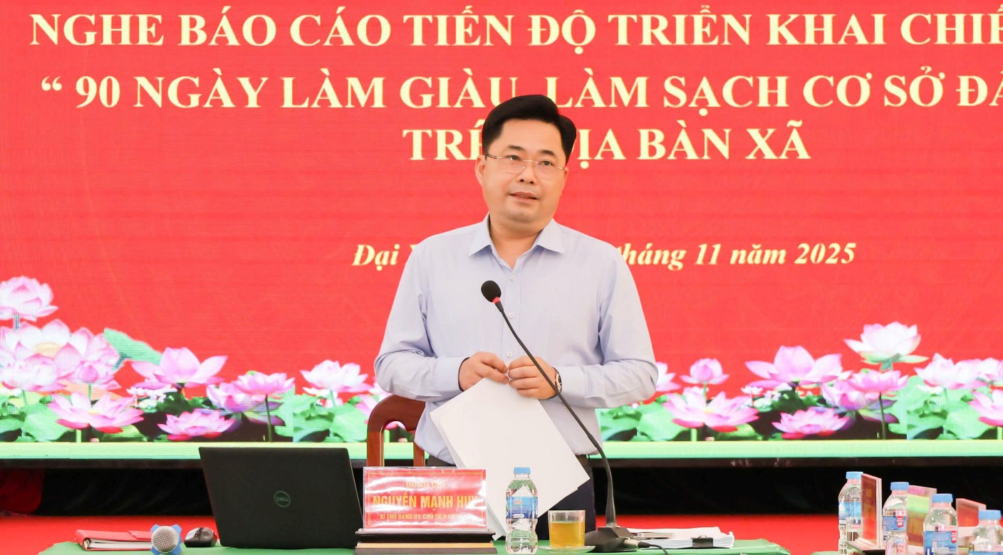 Hội nghị nghe báo cáo tiến độ triển khai Chiến dịch “90 ngày làm giàu, làm sạch cơ sở dữ liệu đất đai”- Ảnh 3.
