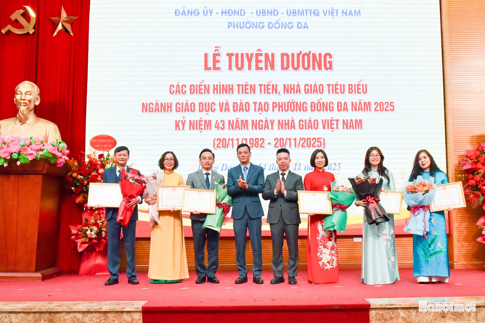 Phường Đống Đa tuyên dương các nhà giáo tiêu biểu năm 2025- Ảnh 5.