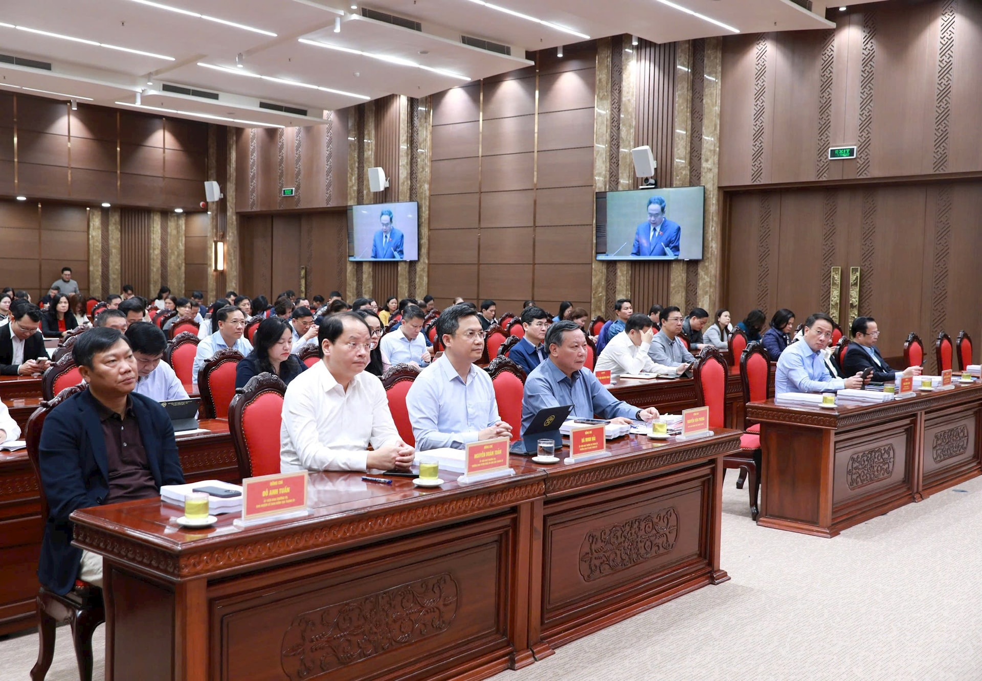 Hội nghị toàn quốc quán triệt công tác bầu cử đại biểu Quốc hội và HĐND các cấp nhiệm kỳ 2026-2031- Ảnh 4.